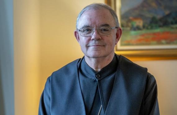 Portrait of Abbot Robert Igo OSB